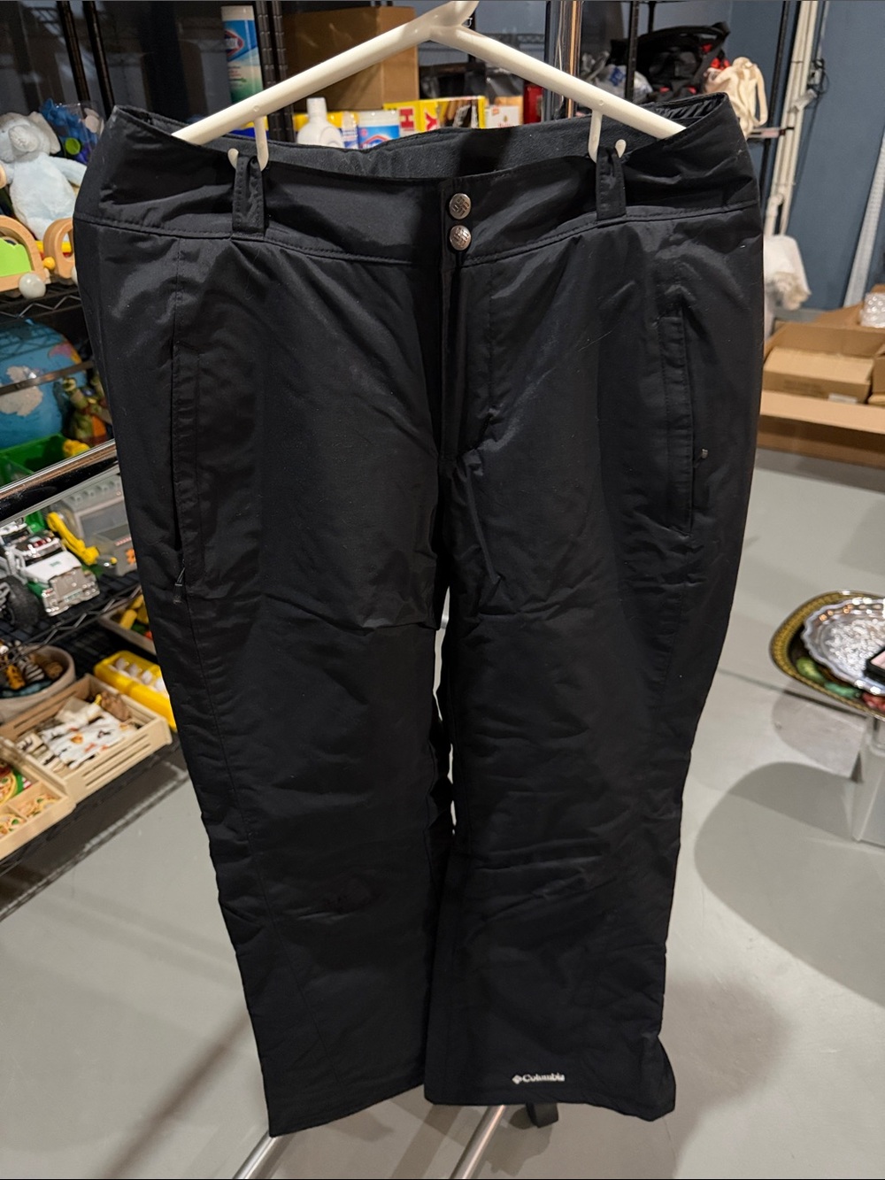 Columbia Black Insulated Track Pants
